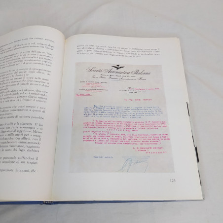 Libro CENTO AEROPLANI E UN GRANDE CUORE 1968 - Artioli Ed. Giorgio Evangelisti