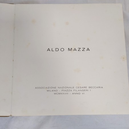 Libro illustratore ALDO MAZZA a beneficio Associazione Cesare Beccaria