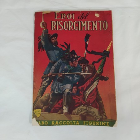 EROI del RISORGIMENTO album figurine incompleto anno 1950