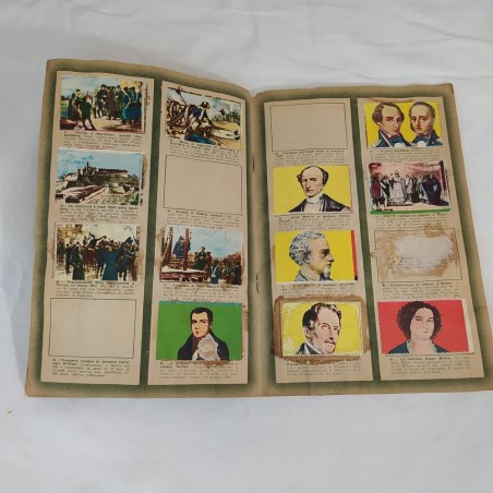EROI del RISORGIMENTO album figurine incompleto anno 1950