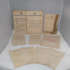Lotto di documenti convegno internazionale aviatori transoceanici 1932
