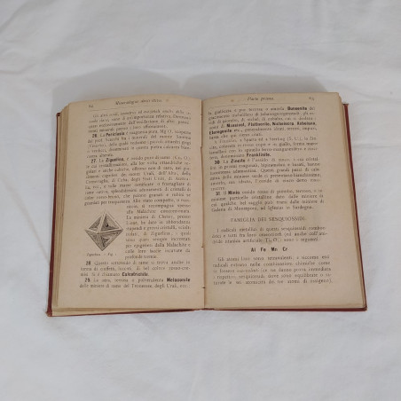 Manuale Hoepli MINERALOGIA DESCRITTIVA e L'ARTE DEL DIRE