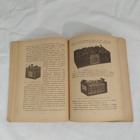 Libro CHIACCHIERANDO Di RADIOFONIA 1927 Anno V Becchis 120 pagine