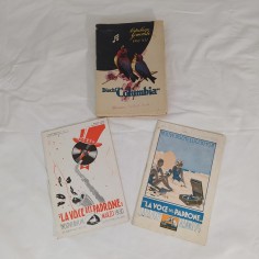 Cataloghi dischi anni 30/40 LA VOCE DEL PADRONE e COLUMBIA