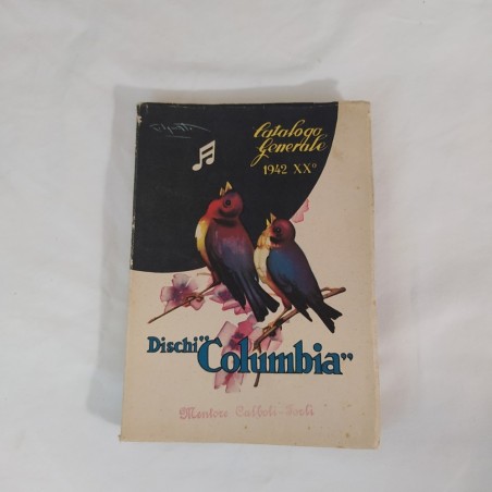Cataloghi dischi anni 30/40 LA VOCE DEL PADRONE e COLUMBIA