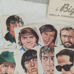 35 cartoline di cantanti i BIG della Canzone disegni di PICCHIONI 2