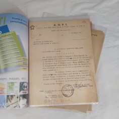 Cartella documenti C.L.N 1944 1945 1946 e 1947 originali 2