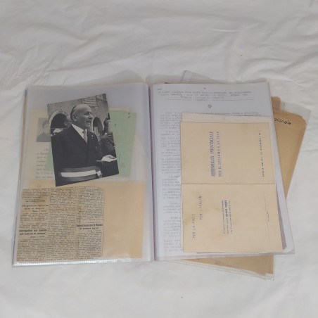 Cartella documenti C.L.N 1944 1945 1946 e 1947 originali