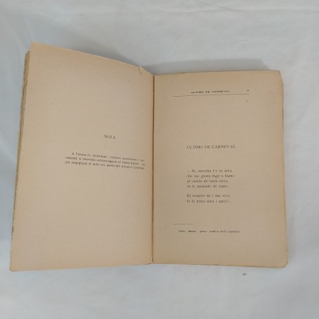 Libro I SOGNI 3° Canzoniere - Berto Barbarani. Autografo dell'autore 1924