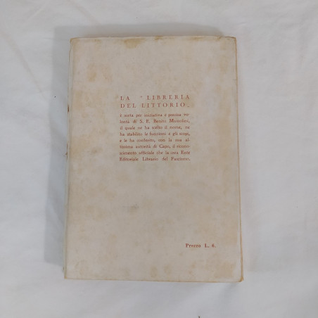 DE PINEDO AQUILA D'ITALIA Libreria del Littorio Roma