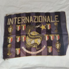 Originale foulard calcio INTER 1965 dimensioni 60x42 cm