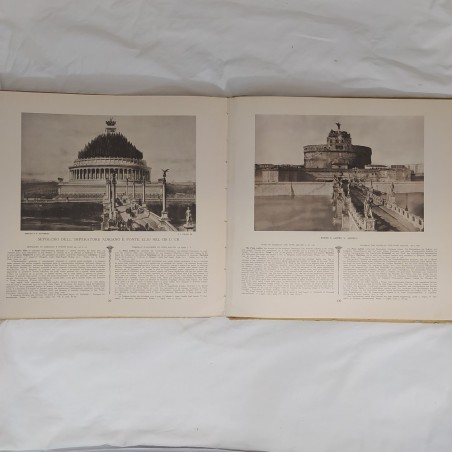 Libro RESTAURI DELLA ROMA IMPERIALE 1931 Giuseppe Gatteschi