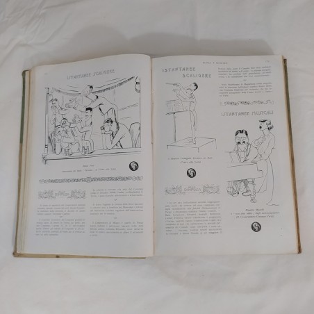 Raccolta MUSICA E MUSICISTI Gazzetta musicale di Milano-  gennaio giugno 1905