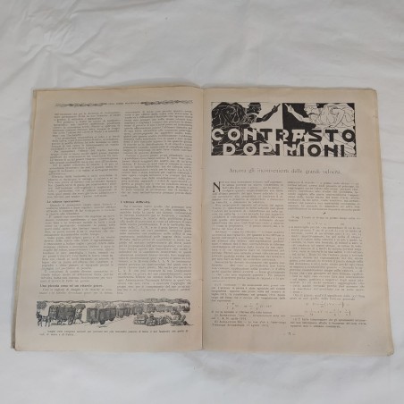 Lotto di 5 riviste LAN Lega Aerea Nazionale 1912-1915