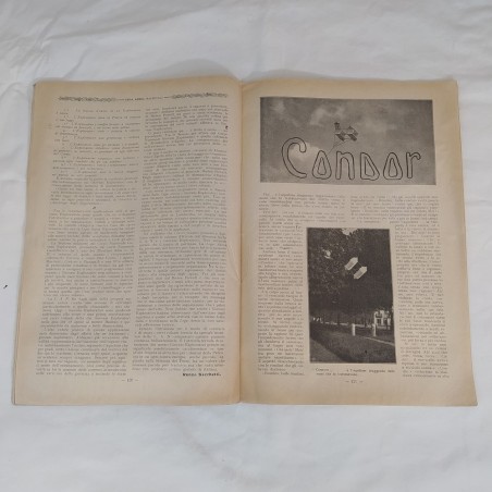 Lotto di 5 riviste LAN Lega Aerea Nazionale 1912-1915