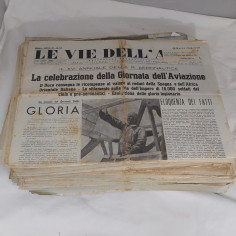 Lotto 117 giornali LE VIE DELL'ARIA anni 39/40/41 condizioni discrete