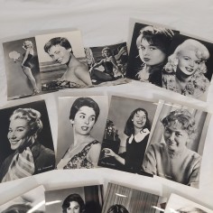 Lotto di 13 cartoline con foto di attrici anni 60 2