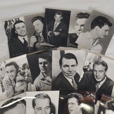 Lotto di 13 cartoline con foto di attori anni 60 2