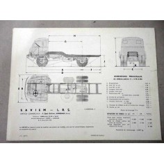 SAVIEM TOUS TERRAINS LE GROS PORTEUR BROCHURE AUTOCARRO FRANCESE 1 PAG. 63.715 2