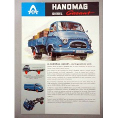 HANOMAG KURIER DIESELGARANT BROCHURE AUTOCARRO FRANCESE 1 PAG. 4/61