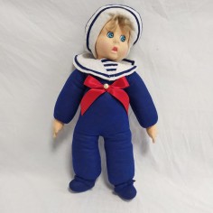 Bambolotto Lenci, babino marinaretto, ottime condizioni h. 48 cm