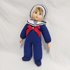 Bambolotto Lenci, babino marinaretto, ottime condizioni h. 48 cm 2