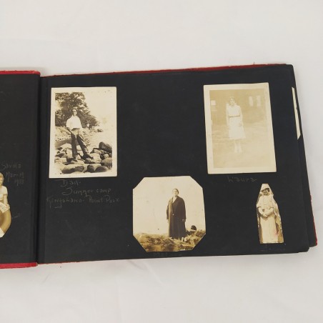 Album fotografico personale famiglia Carnera, alcune foto con Primo Carnera