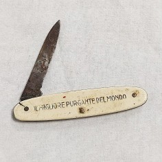 Coltellino pubblicitario MAGNESIA SAN PELLEGRINO 6,5 cm