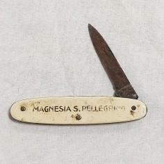 Coltellino pubblicitario MAGNESIA SAN PELLEGRINO 6,5 cm 2