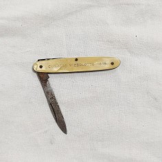 Coltellino pubblicitario CURACAO PIZZOLOTTO 1815 ,5, cm