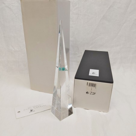 Cristallo Swarovski piramide Hong Kong 1998 firmata rif. 222859