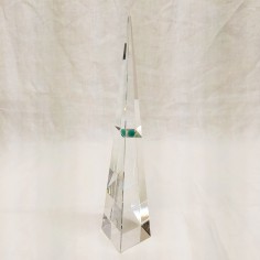 Cristallo Swarovski piramide Hong Kong 1998 firmata rif. 222859 2