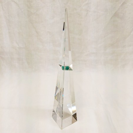 Cristallo Swarovski piramide Hong Kong 1998 firmata rif. 222859