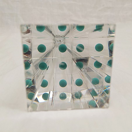 Cristallo Swarovski piramide Hong Kong 1998 firmata rif. 222859