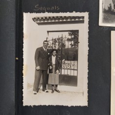 Album fotografico personale famiglia Carnera, alcune foto con Primo Carnera 2