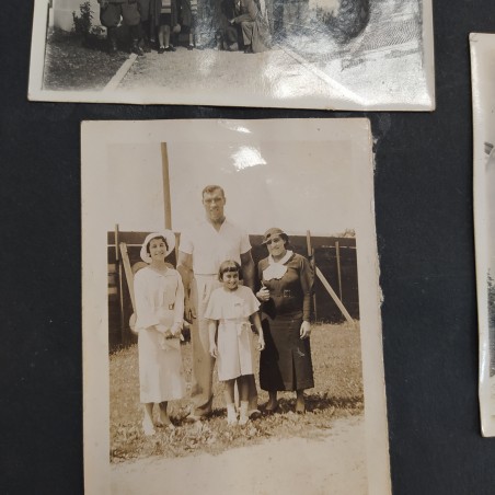 Album fotografico personale famiglia Carnera, alcune foto con Primo Carnera