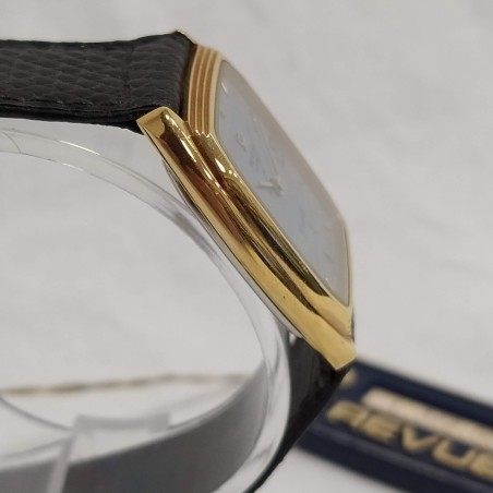 Orologio donna Revue Grandville cassa dorata cinturino in lucertola inusato