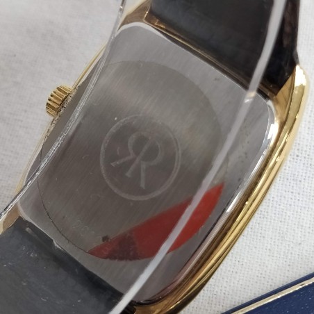Orologio donna Revue Grandville cassa dorata cinturino in lucertola inusato