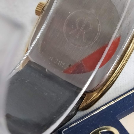 Orologio donna Revue Grandville cassa dorata cinturino in lucertola inusato