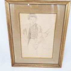 Giovanni FORGHIERI disegno matita su carta