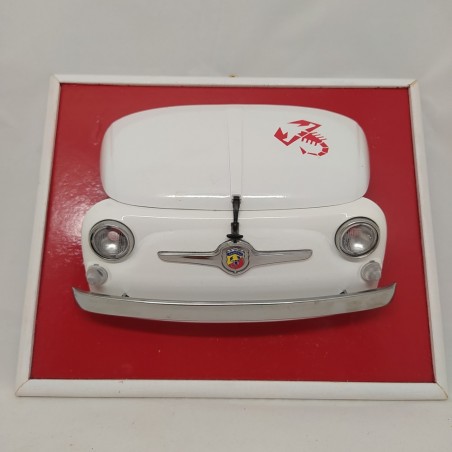 Quadretto con musetto Fiat 500 Abarth