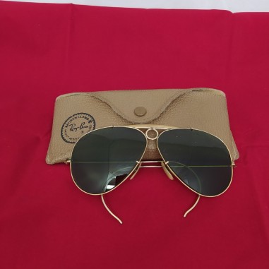 RAY BAN occhiali da sole originali anni 70 con custodia