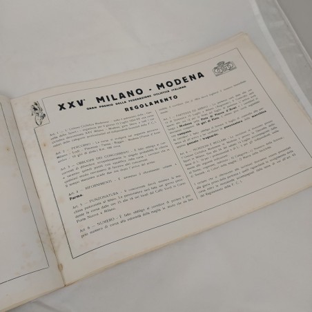 Unione ciclistica Modenese XXV Milano Modena 15 luglio 1934 - XII