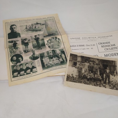 Unione ciclistica Modenese XXV Milano Modena 15 luglio 1934 - XII