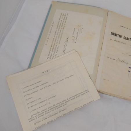Libretto caratteristico dei voli Regia Aeronautica 1940