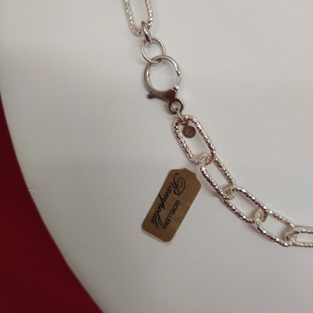 Collana a catena in argento 925 lunghezza 51 cm