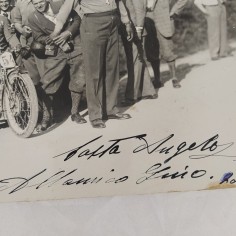 Fotografia manifestazione motociclistica Lugo 05/06/1932 Costa Angelo 2