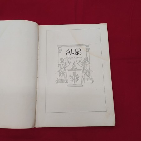A. BOITO NERONE libretto opera tragedia in 4 atti 1° Edizione 1924