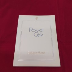 AUDEMARS PIGUET porta biglietti in ecopelle nera e catalogo Royal Oak 2