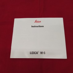 LEICA M6 libretto uso manutenzione in Francese instruction